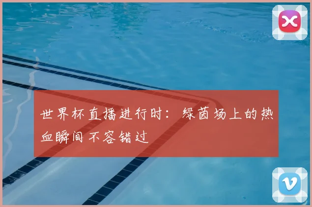 世界杯直播进行时：绿茵场上的热血瞬间不容错过
